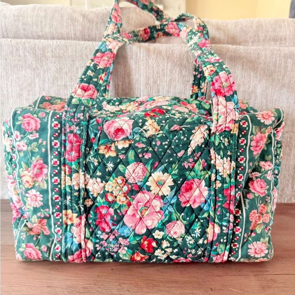 1993 “Springtime” RARE Vera Bradley Small Duffle-VINTAGE RETIRED - Picture 2 of 12